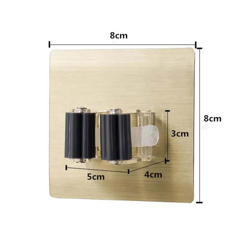 1 шт. многофункциональная бесследная Метла Швабра держатель для ванной и кухни Нескользящая стойка для хранения настенный крючок держатель для хранения