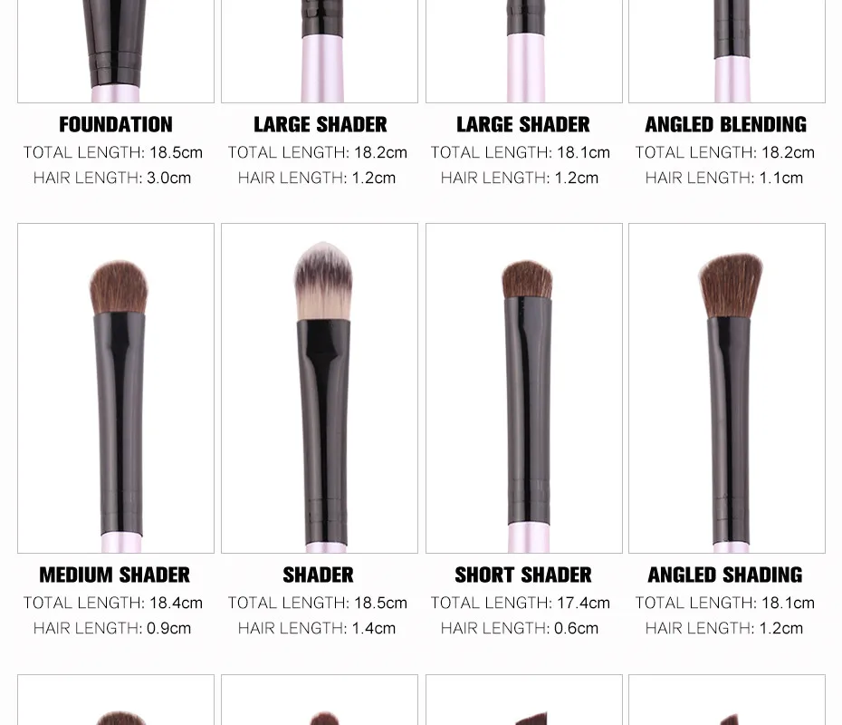 pink makeup brush 18pcs4