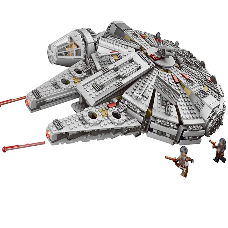 

GOROCK Star Wars Destroyer Millennium Falcon 1381Pcs Building Blocks Toys for boys Compatible Legoing Starwars 79211