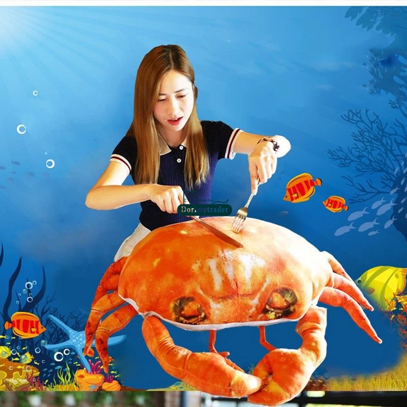 giant stuffed animal crab