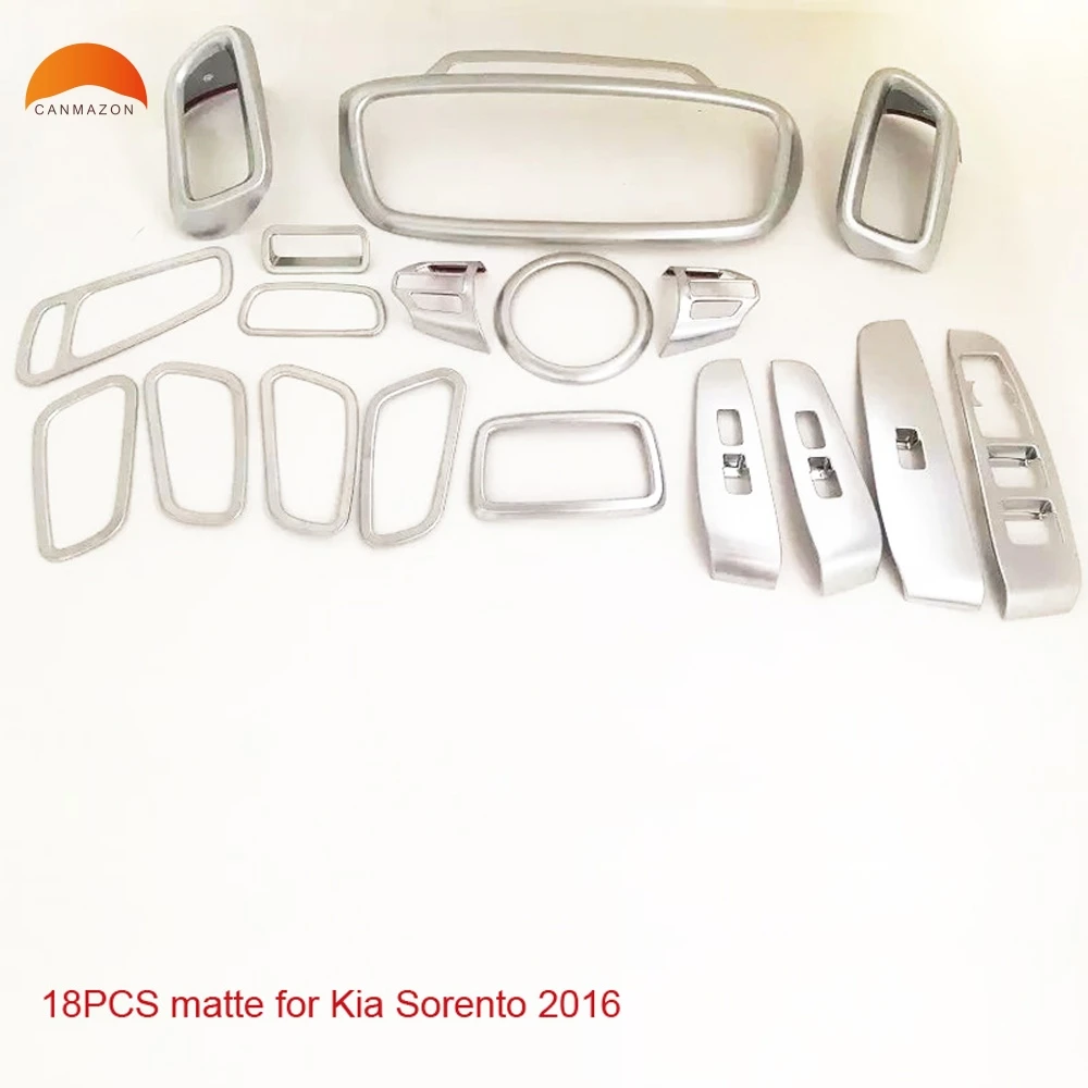 For Kia Sorento 2016 2017 Matte Centre Control Wheel Cover Dashboard