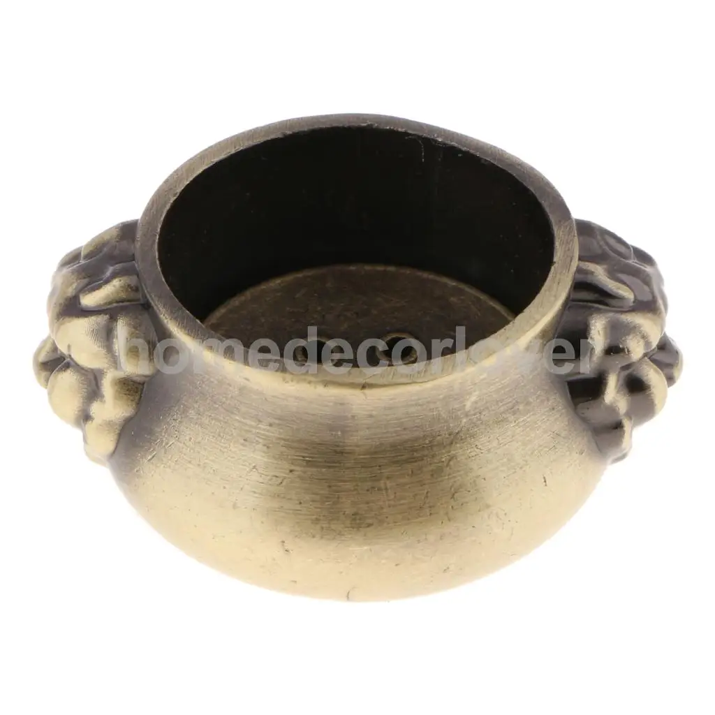 Chiense Style Copper Alloy Incense Burner Stick Holder Incense Base Plug Home Decoration