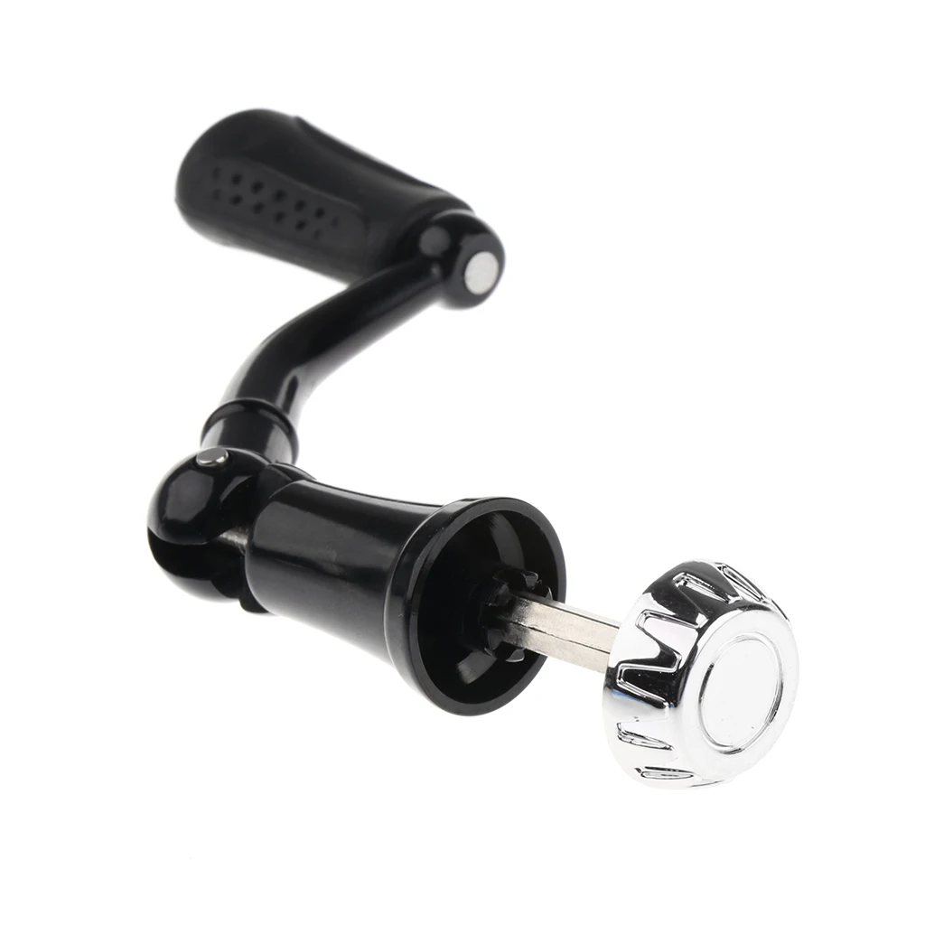 Fishing Foldable Power Handle Grip Rocker Arm for Spinning Fishing Reel Repair Parts Handle Nonslip Grip