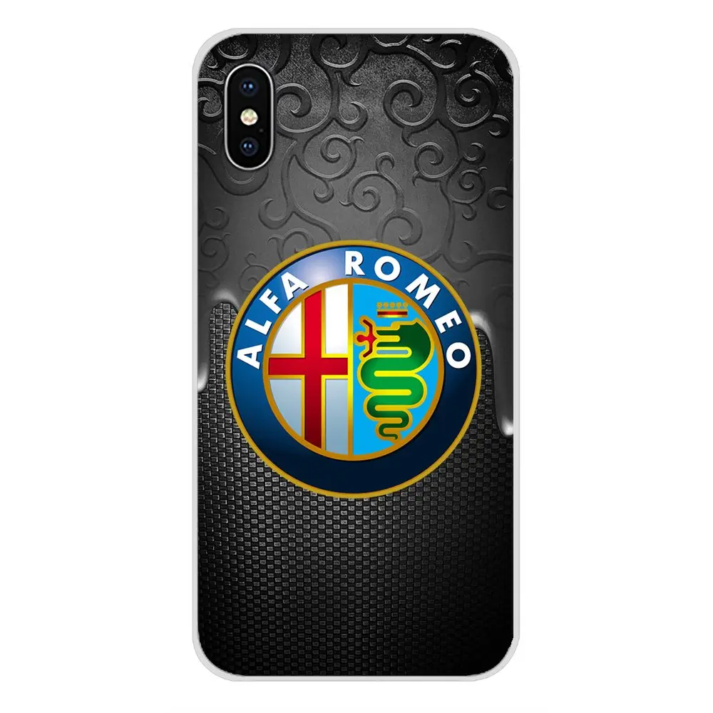 Для Samsung Galaxy A3 A5 A7 J1 J2 J3 J5 J7 2015 2016 2017 аксессуары с логотипом Alfa Romeo чехлы для