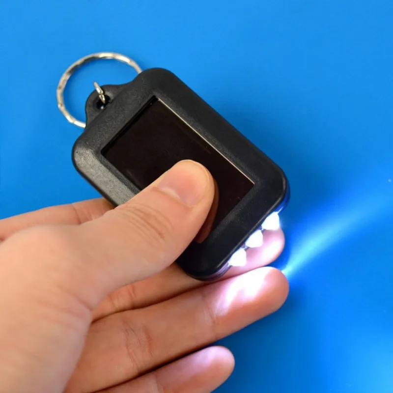 

Micro Light LED Keychain Mini Flashlight, Ultra Bright Key Ring Light Torch, Batteries Included