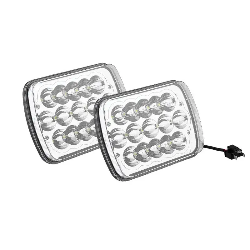 1 Pair LED Working Running Daytime Lights Bars Floodlights for Truck Trailer Car Motorcycle Off