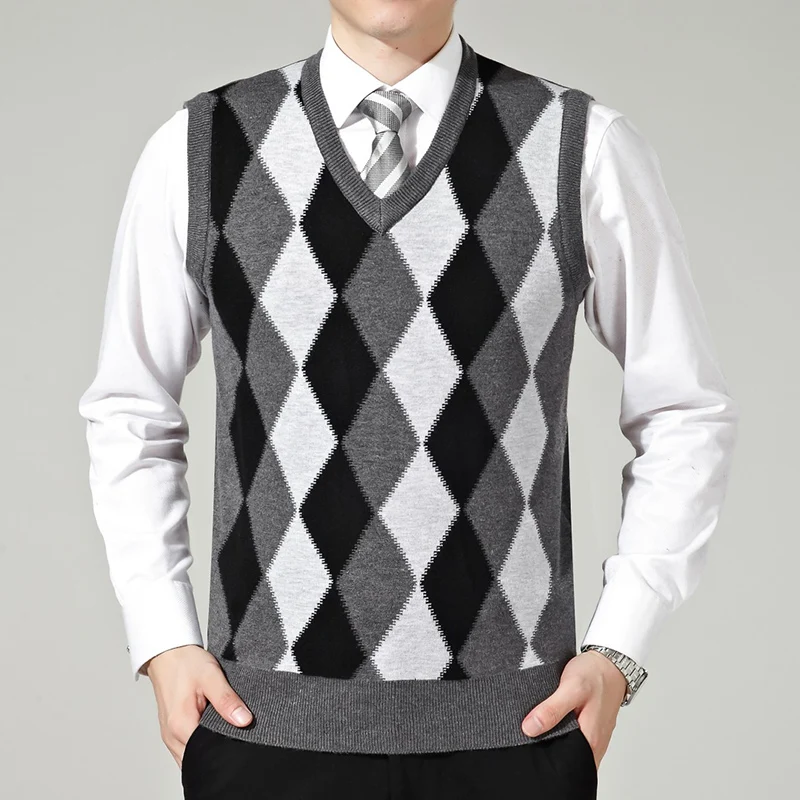 Online Buy Wholesale plaid sweater vest from China plaid