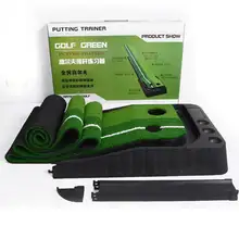 PGM Golf Putter Trainers Swing Trainer Training Aids Import Two-color Green Simulation Grass Indoor Golf Putter Swing Mat 2017