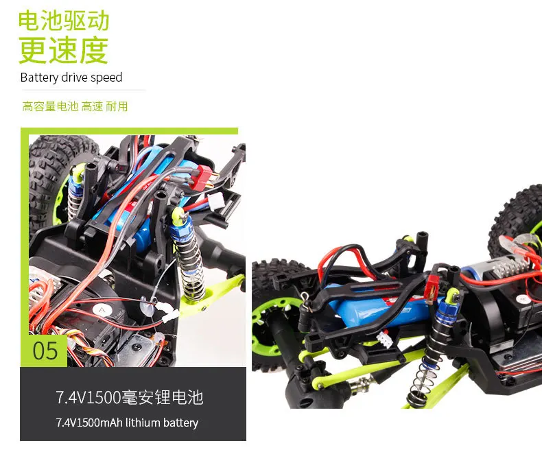 Радиоуправляемая машина WLtoys 12428 4WD 1/12 2,4 г 50 км/ч высокая скорость Monster Truck Радиоуправление RC багги внедорожный RTR обновленная версия VS A979-B