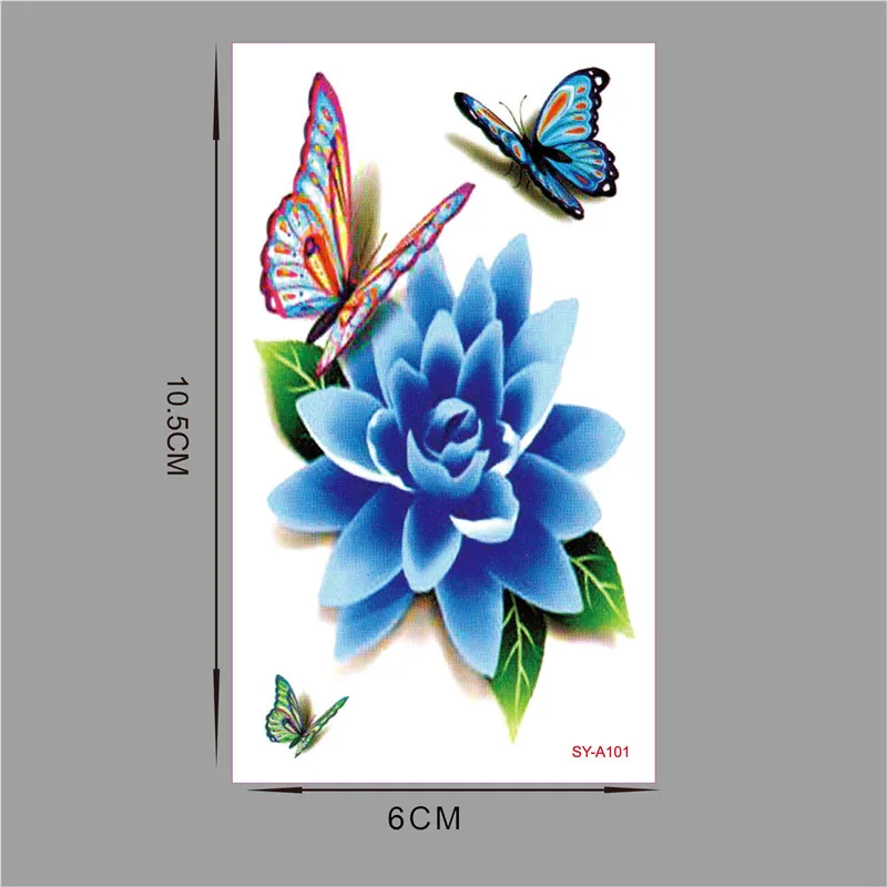 

Wall sticker Water transfer DIY poster tile stickers wall stickers for kids rooms home decor wall decals art 3D Butterfly SYA101