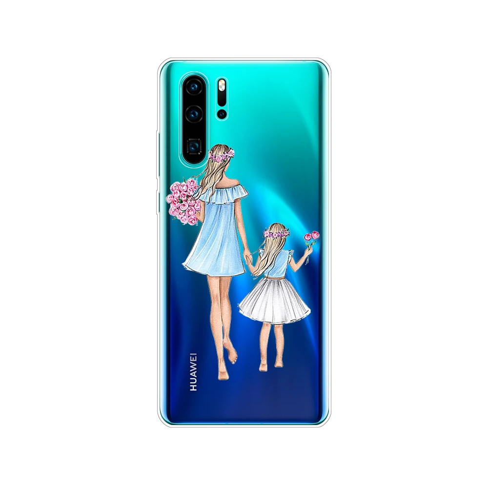 Чехол для huawei P30 PRO LITE, чехол на заднюю панель для huawei mate 20 pro lite p smart plus, супер для мамы, дочки, папы - Цвет: 11015