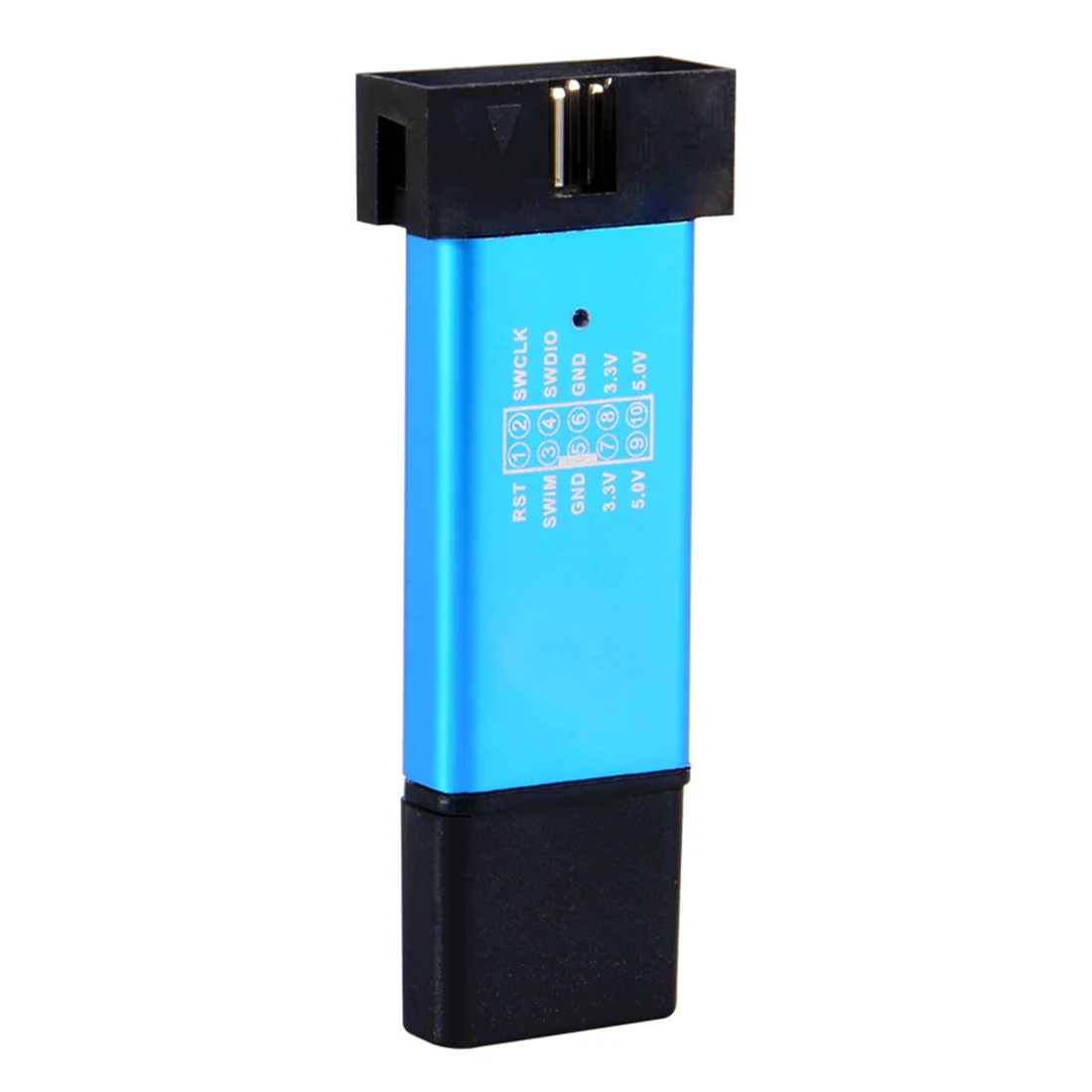Алюминиевый мини-usb эмулятор загрузчика STM8 STM32 для STLink ST-Link V2 случайный цвет