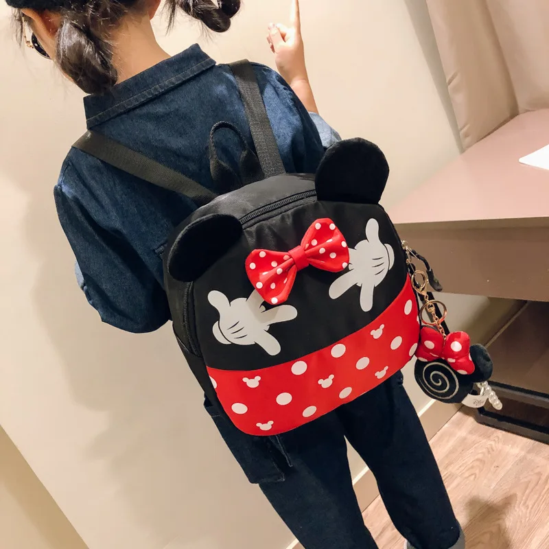 Disney mickey mouse детский сад школьные сумки мальчики девочки дети раннее обучение