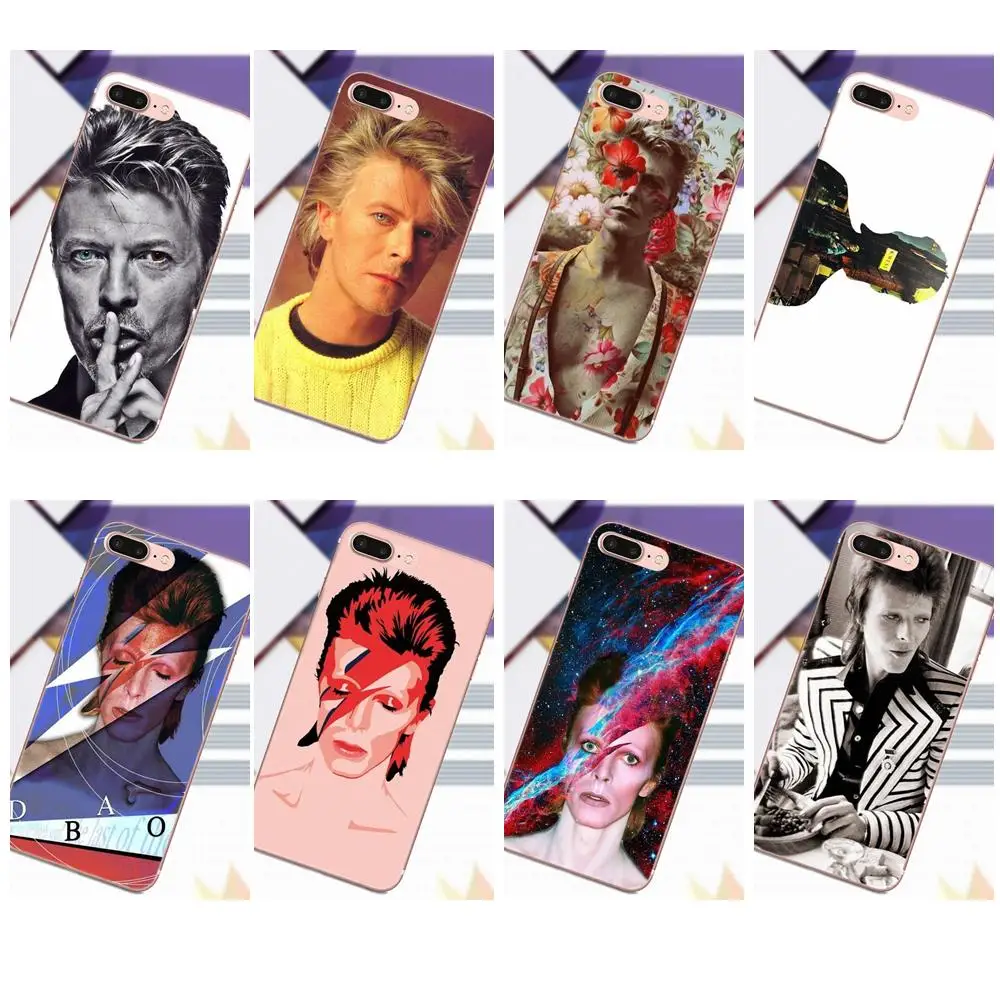 

Vvcqod Vintage Pretty Good David Bowie Soft TPU Print Phone For Apple iPhone 4 4S 5 5C 5S SE 6 6S 7 8 Plus X For Moto G G2 G3