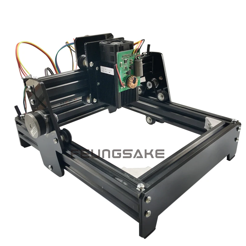 15 Вт diy лазерная гравировальная машина laser_AS 5 стальная маркировочная станок для