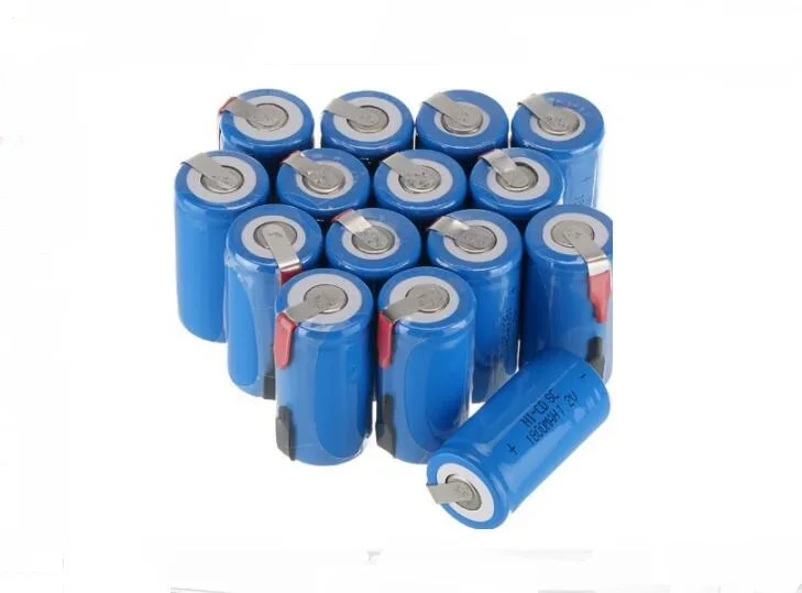 10/12/16pcs NiCd SC 1800mAh Cells 1.2V SUB C Ni cd Batteries