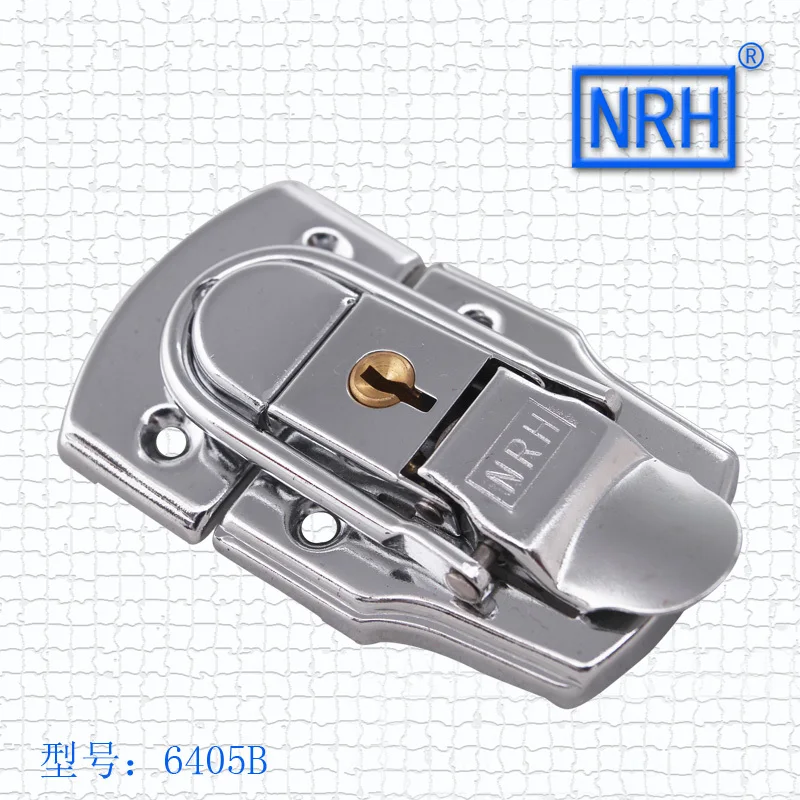 

NRH 6405B cold rolled steel toggle draw latch for briefcase & suitcase 2pack chrome plating toggle latch hasp wholesale price