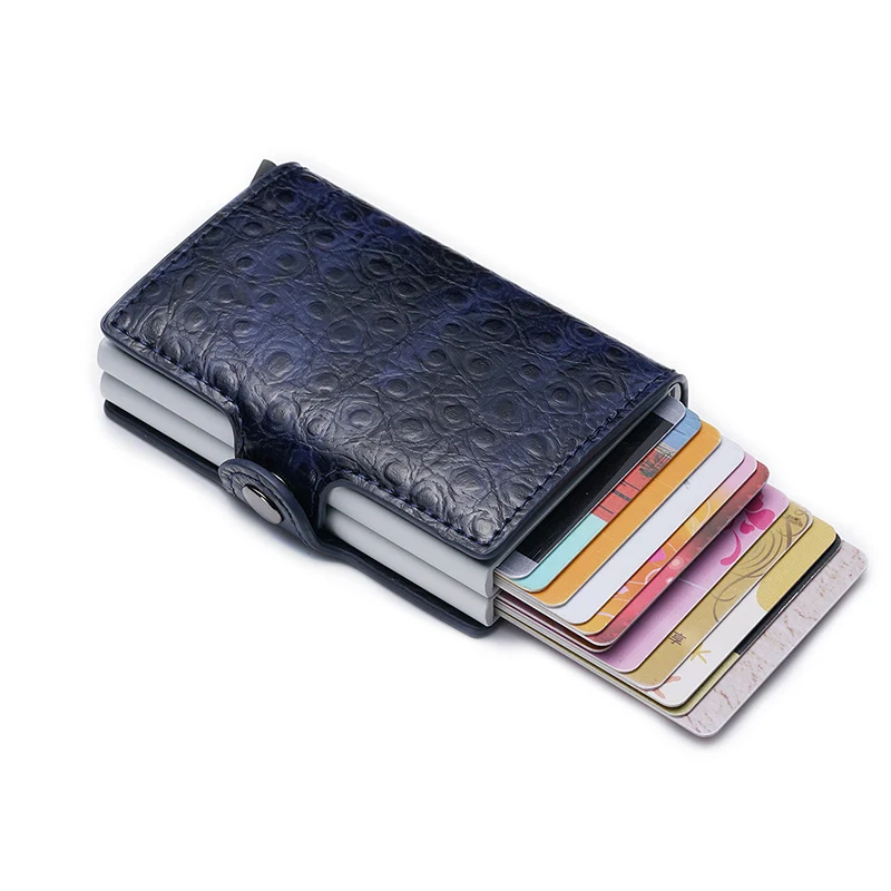 Высококачественный кошелек Rfid мужская сумка для денег мини мужской алюминиевый