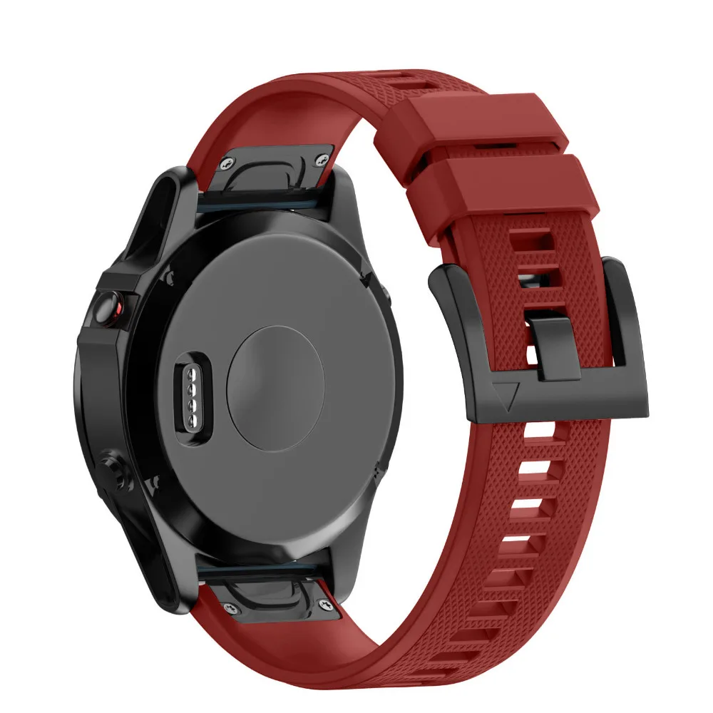 Замена силиконовый ремешок запястье для Garmin Fenix5 Fenix 5 Garmin Forerunner 935 gps часы Quick Release ремешки