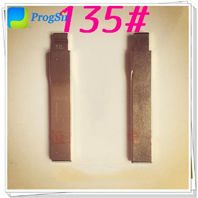 132#133#134#135#136#137#138# Uncut Пустой Клинок для KD VVDI дистанционный ключ 10 шт./комплект - Цвет: 135