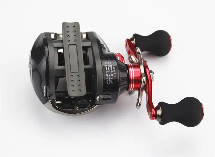 FDDL 12 + 1bb 6.3: 1 Baitcasting катушка металла Рыбалка катушка Наживка литья Катушка 210 г Рыбалка снасти