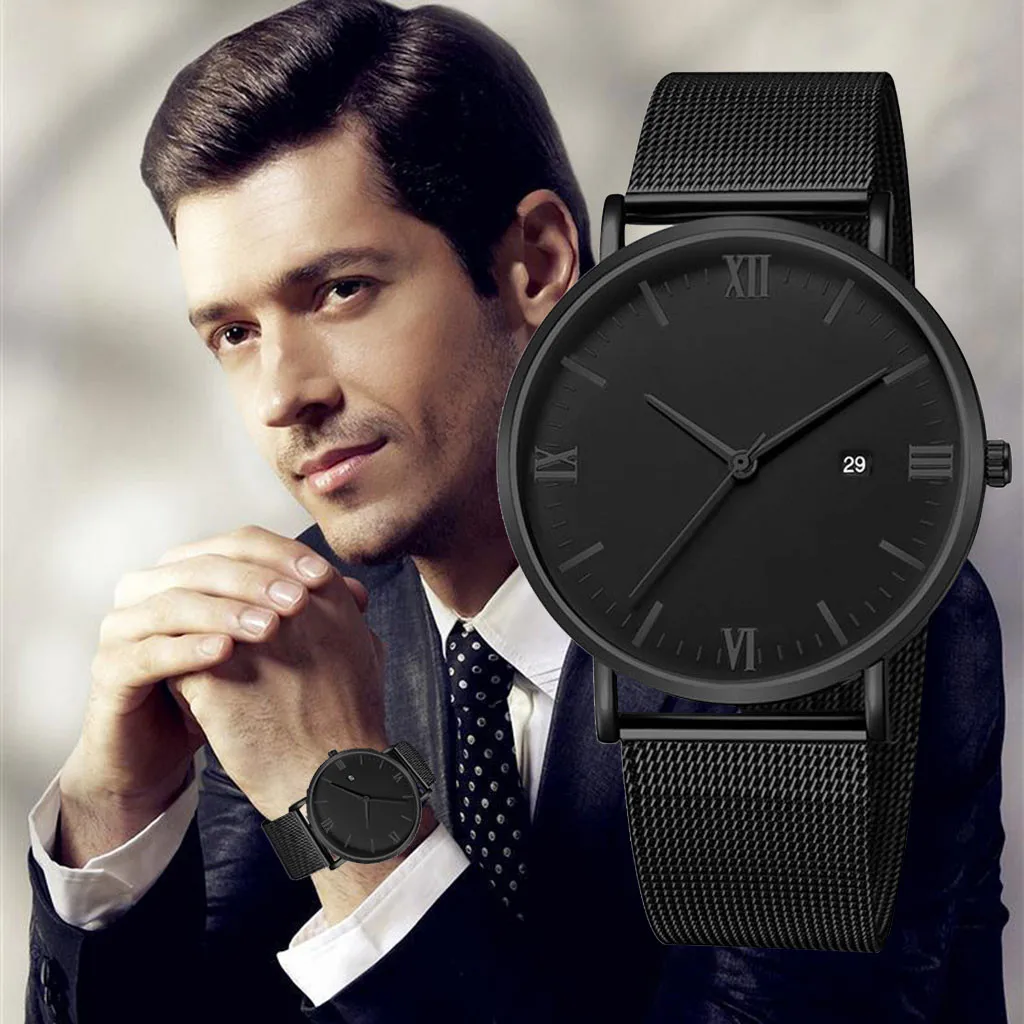 

Relogio Masculino mens watches Top Brand Luxury Ultra-thin wristwatch men's watch Men's Watch Clock Top Brand Luxury mens Watch