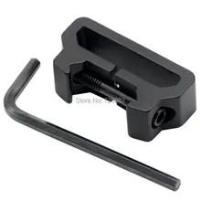 Высококачественный Тактический крепеж кронштейн для прицела Picatinny Weaver Rail поворотный кронштейн для винтовочного прицела подходит 20 мм Пикатинни для 1,2" строп