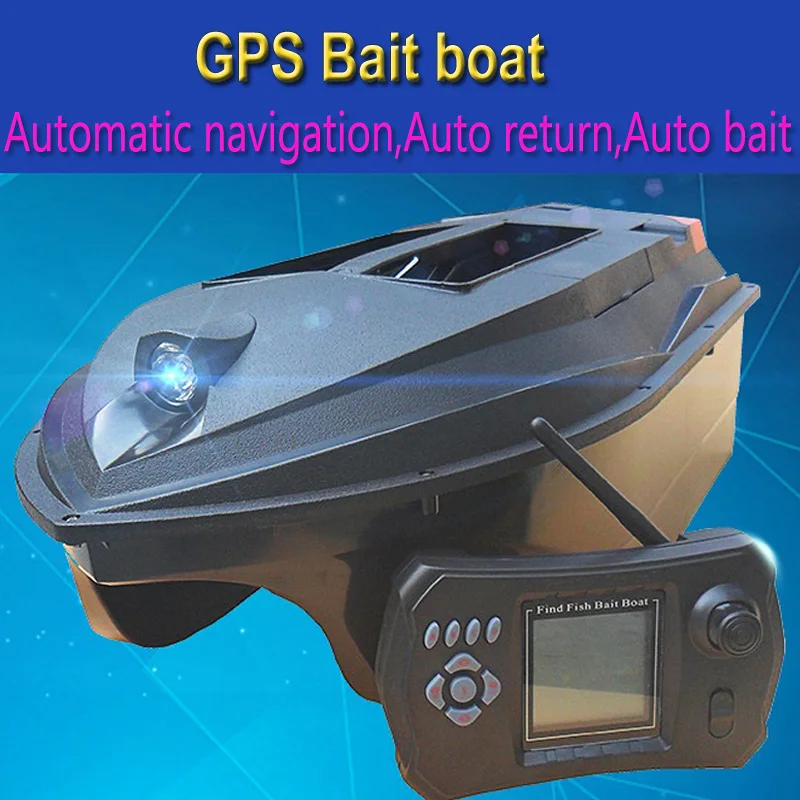 Автоматическая навигация GPS лодка наживка с гидролокатором рыболокатор