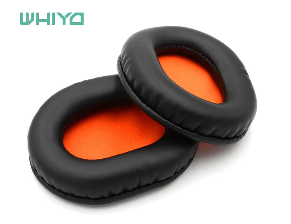 

Whiyo 1 Pair of Sleeve Ear Pads Cushion Cover Earpads Earmuff Replacement Cups for DENON AH-D310 AH-D510 AH-D7100 Headset