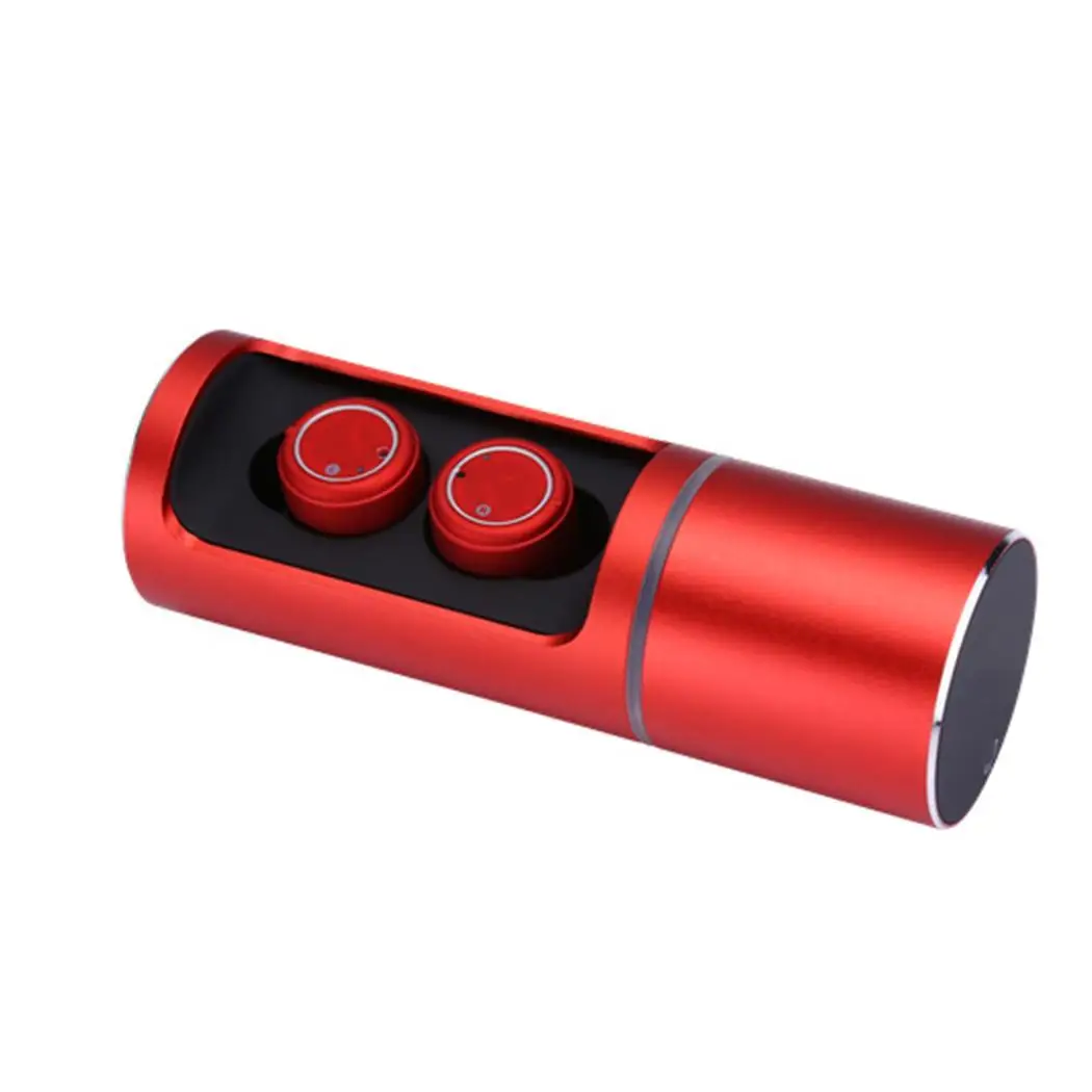 

Mini Wireless Bluetooth Stereo Binaural In Ear Earphones With IPX5 Charging Box 7 hours Gym, Casual, etc Set