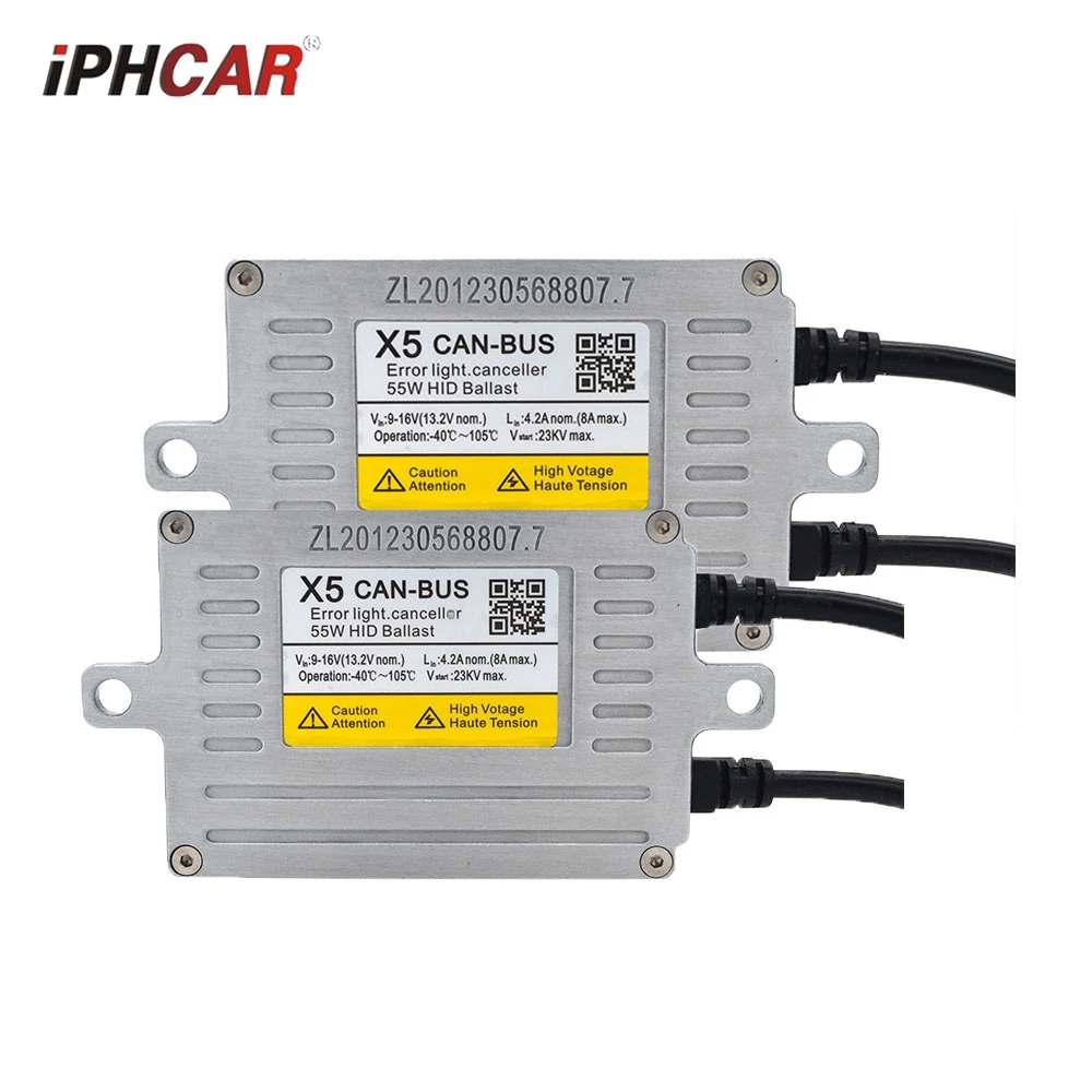 

2pcs 35W Fast Start DLT X55 Canbus fast strat AC hid xenon Kit ballast for H4 H7 H1 9005 Bulb headlamp car accessories Modify