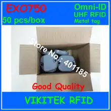 Omni-ID Exo 750 UHF rfid металлическая бирка 915 м EPC c1g2 ISO18000-6C 50 шт. в коробке Exo750 логистики почтовый производства tote отслеживания
