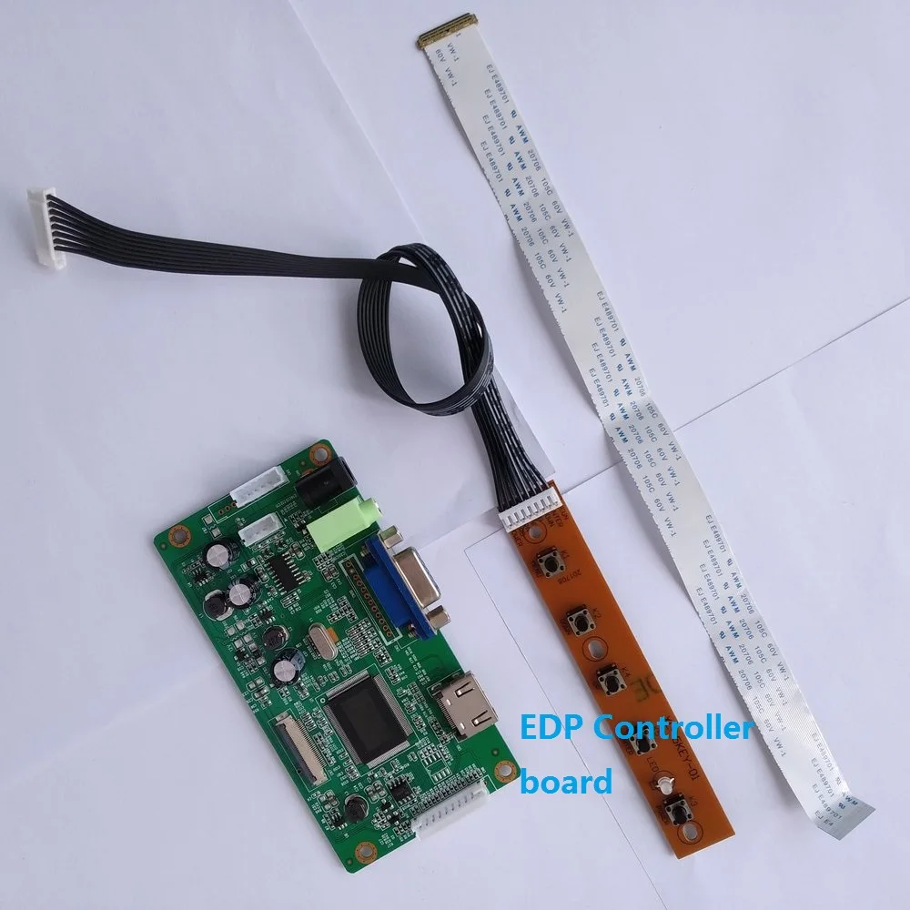 EDP LCD плата контроллера аудио HDMI VGA комплект для 1920X1080 LTN156HL02-201 LTN156HL09-401 15,6 дюймов панель экран монитор