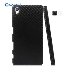 Модный чехол для задней панели для Sony Xperia Z5 противоударный жесткий пластиковый телефон из углеродного волокна для Xperia Z5 Dual+ номер для отслеживания