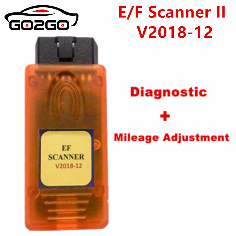 

V2018.12 E/F SCANNER II for BMW Diagnostic + Mileage Adjustment