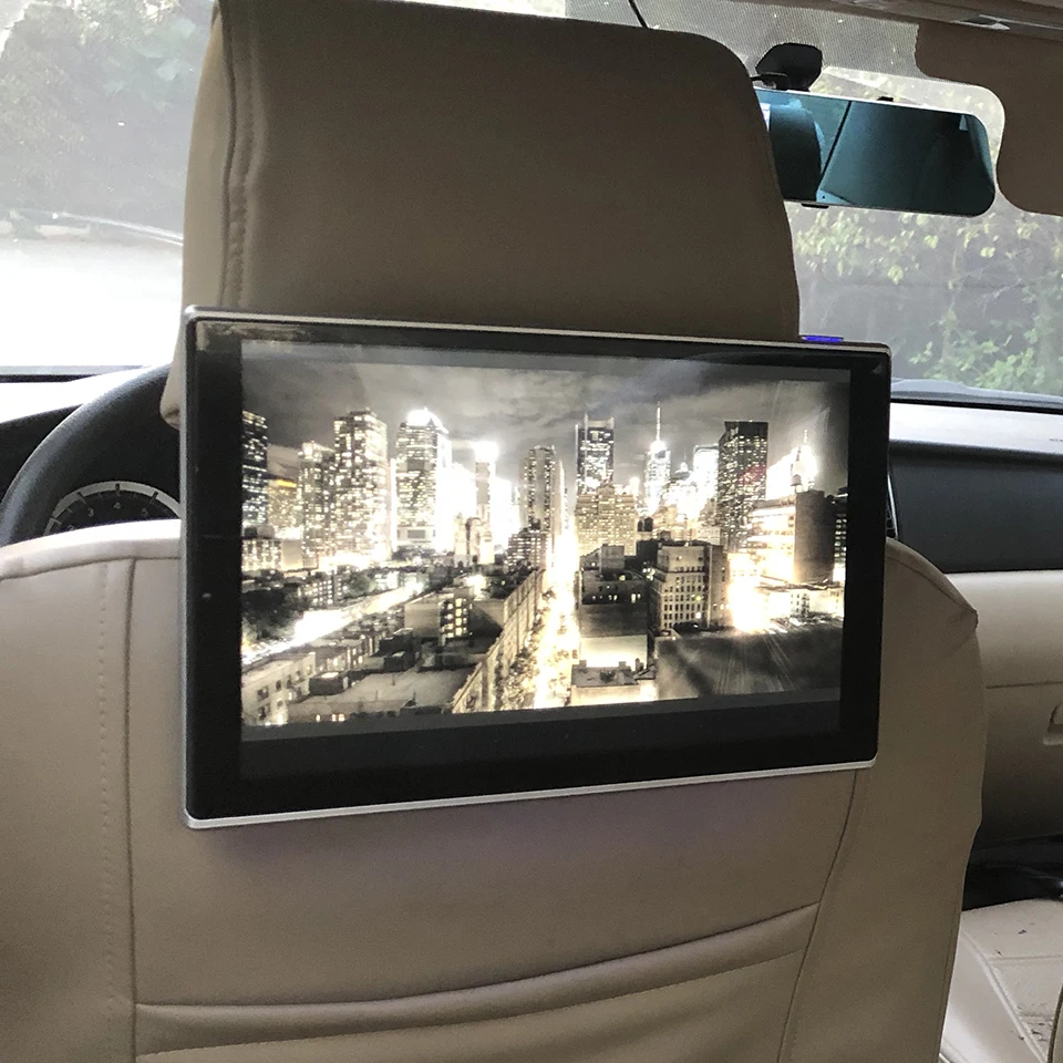 Best Car Television Headrest Video Monitor Multimedia Player For Lexus NX Class LCD Android 7.1 System Back Seat TV Screen 11.8 inch 4