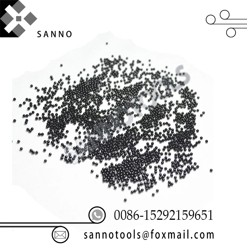 

0.403mm Si3N4 grinding media beads / ceramic balls Silicon nitride ceramic bearing ball for dental drill bearings