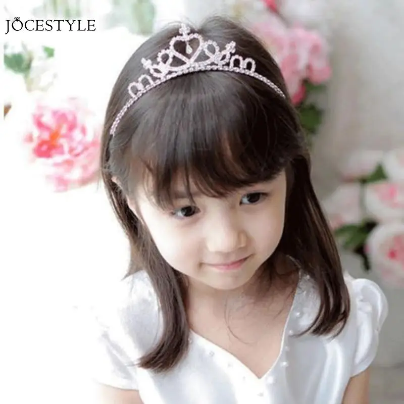 

Valentine's Day Crystal Tiara Hairband Kid Girl Bridal Princess Prom Crown Party Accessiories Princess Prom Crown Headband
