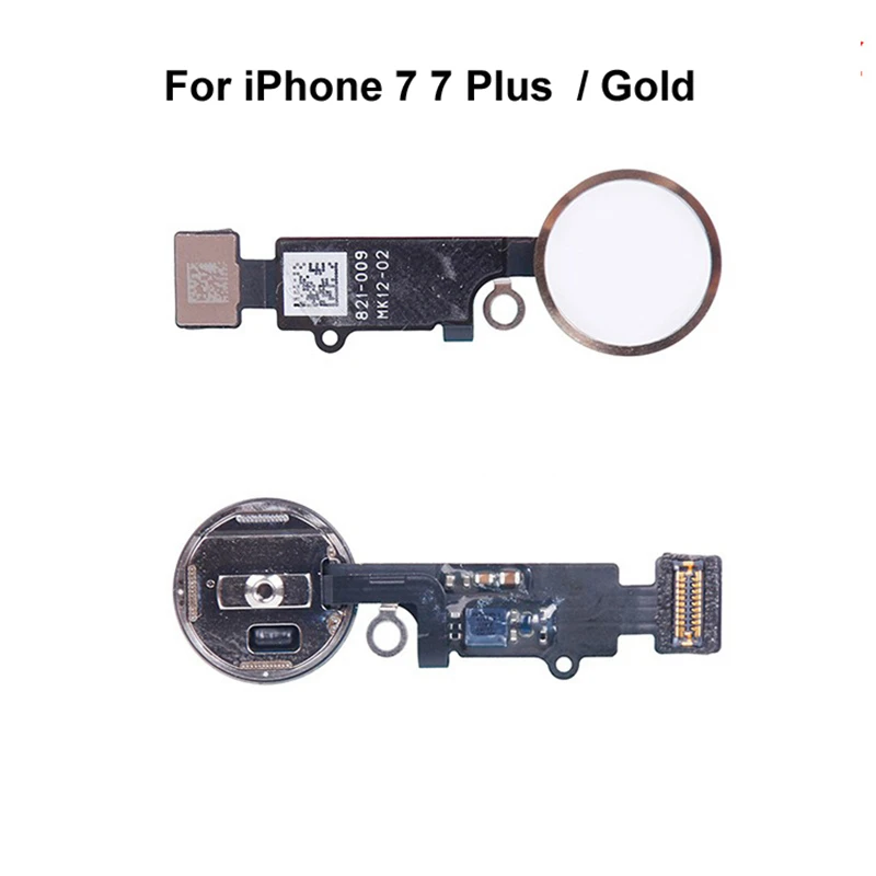 Сенсорный датчик отпечатков пальцев гибкий кабель для iPhone 5S 6 6 Plus 6S 6S Plus 7 7 Plus Кнопка возврата домой отпечатков пальцев Touch ID