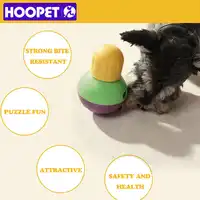 HOOPET 新犬摂食ボール漏れ食品缶キャリー犬食品スナックペットのおもちゃインタラクティブトレーニングボールのための犬