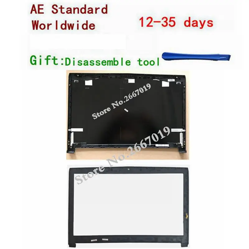 

NEW cover case For MSI GE72 2QD APACHE PRO MS-1792 SERIES LCD BACK COVER Black/LCD Bezel Cover(Not applicable GE72-2QF)