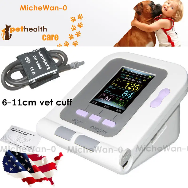 

CONTECMED VET Digital Color Veterinary Blood Pressure Monitor Automatic NIBP SW