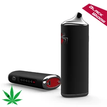 Original Kingtons herbal vaporizer Black Widow vapor box mod vaporizador dry vape dry herb vaporizer herbal e cigarettes