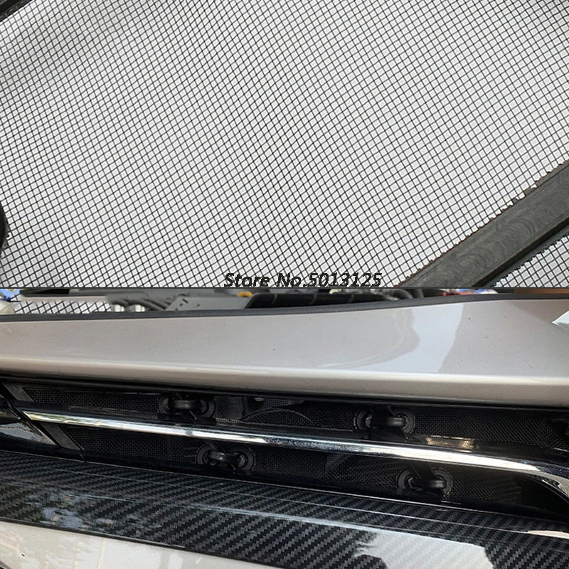 Автомобильная сетка для просеивания насекомых Передняя Решетка Вставка Сетка аксессуары для Toyota Camry 8th автомобильные наклейки