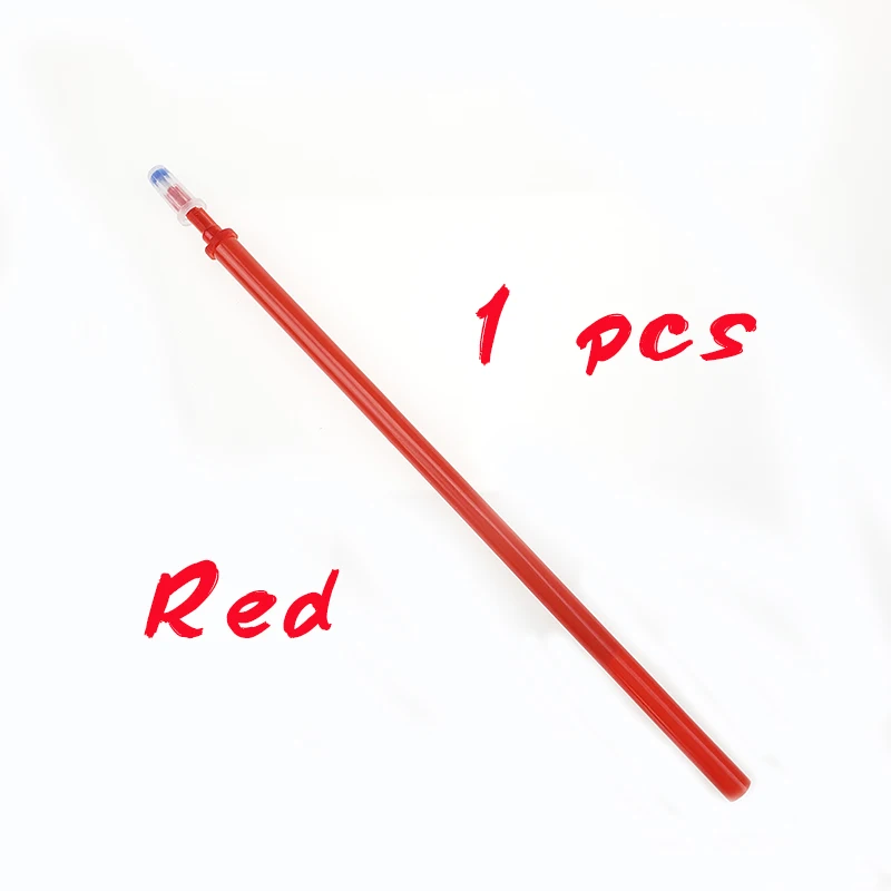 1 шт. стираемая гелевая ручка для школы, канцелярские принадлежности, канцелярские принадлежности для студентов, Волшебная нейтральная ручка для письма, черная, синяя, красная - Цвет: Red 1 pcs
