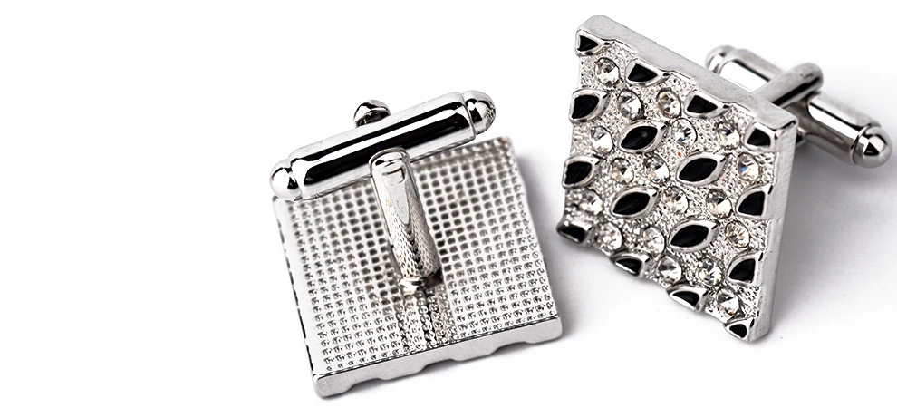 Горячая Распродажа новые модные французские запонки мужские рубашки квадратные