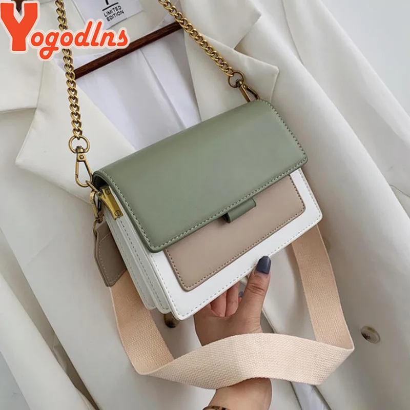 Contrast Crossbody Bag main image 1