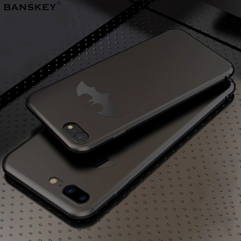 Banskey Железный летучая мышь автомобильный держатель телефона функциональный чехол для iphone 6 6S адсорбционный магнит жесткий чехол для Apple iphone 7 8 7Plus