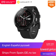 NEW Original Huami Amazfit Stratos Smart Sports Watch 2 5ATM Water Resistant 1 34 2 5D
