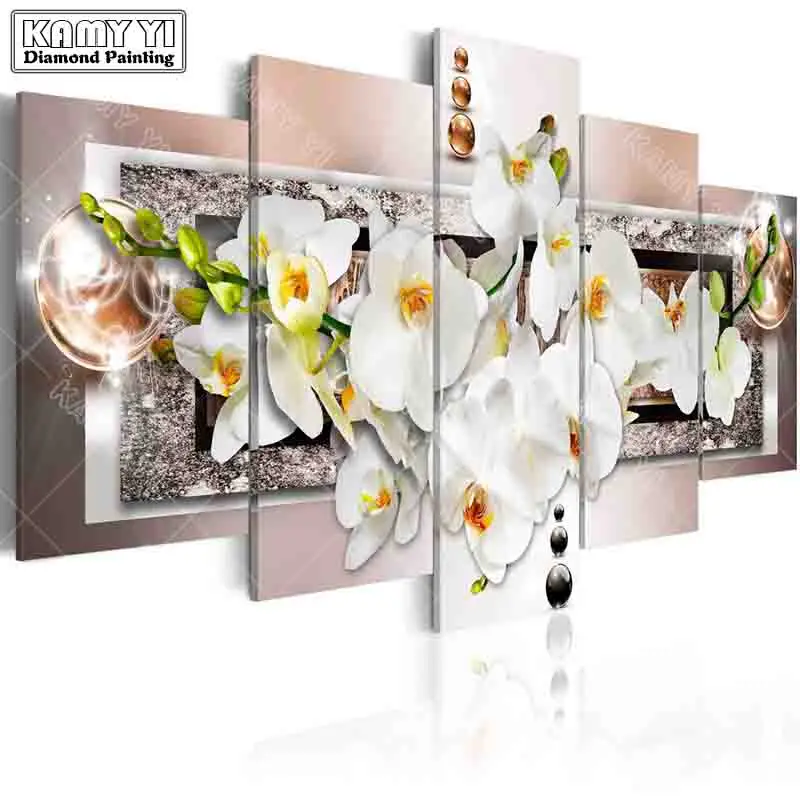 

5d diy Diamond embroidery Flowering branches diamond painting Cross Stitch full Rhinestone mosaic Multi-picture decor